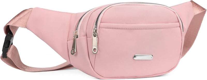 DAITET Crossbody Fanny Pack for Men&Women,Large Waist Bag & Hip Bum Bag with Adjustable Strap for Outdoors Workout Traveling Casual Running Hiking Cycling - Image 1